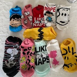 Peanuts Socks lot